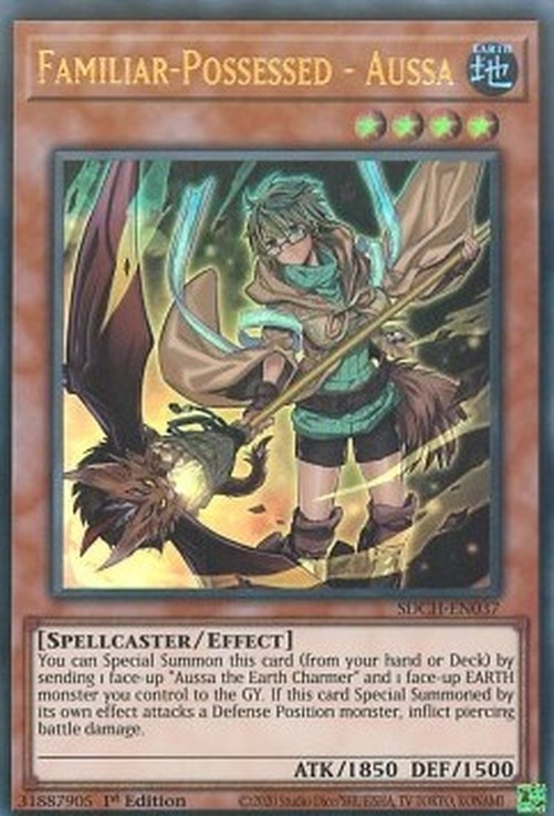 Yu-Gi-Oh! SDCH Familiar-Possessed - Aussa (V.2 - Ultra Rare)