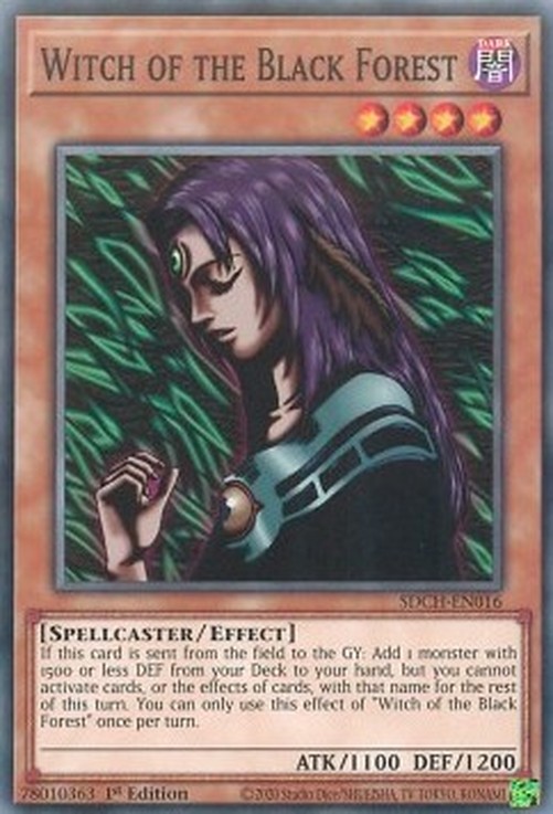 Yu-Gi-Oh! SDCH Witch of the Black Forest