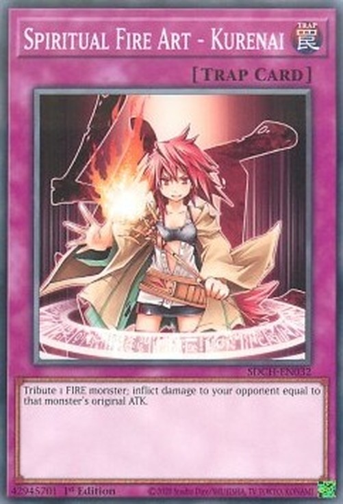 Yu-Gi-Oh! SDCH Spiritual Fire Art - Kurenai