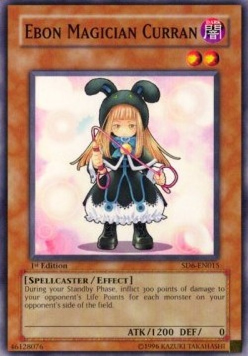 Yu-Gi-Oh! SD6 Ebon Magician Curran