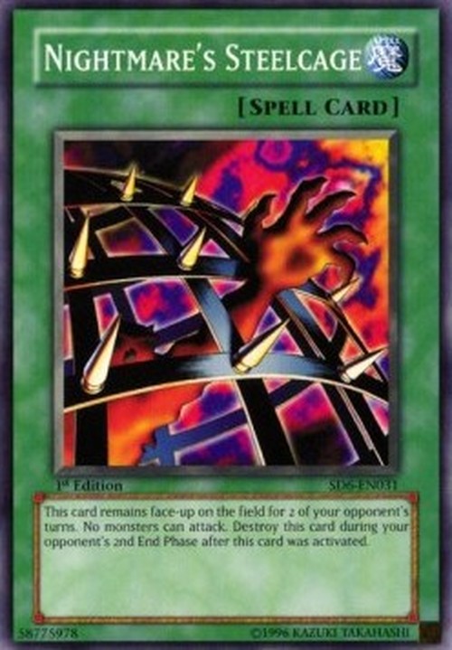 Yu-Gi-Oh! SD6 Nightmare's Steelcage