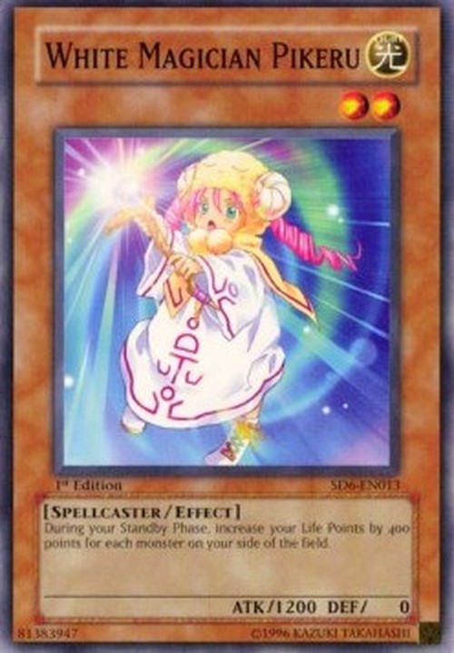 Yu-Gi-Oh! SD6 White Magician Pikeru