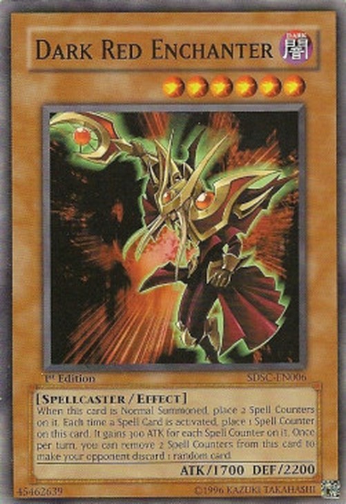 Yu-Gi-Oh! SDSC Dark Red Enchanter