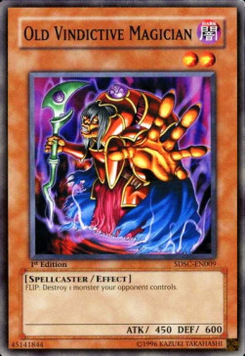 Yu-Gi-Oh! SDSC Old Vindictive Magician