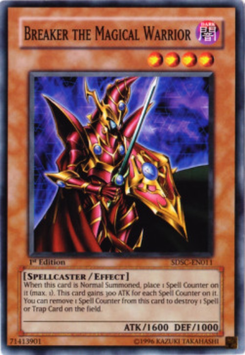 Yu-Gi-Oh! SDSC Breaker the Magical Warrior