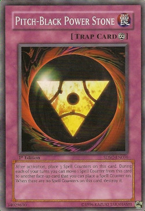 Yu-Gi-Oh! SDSC Pitch-Black Power Stone
