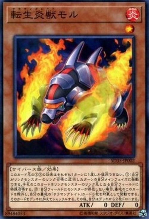 Yu-Gi-Oh! SD35 Salamangreat Mole