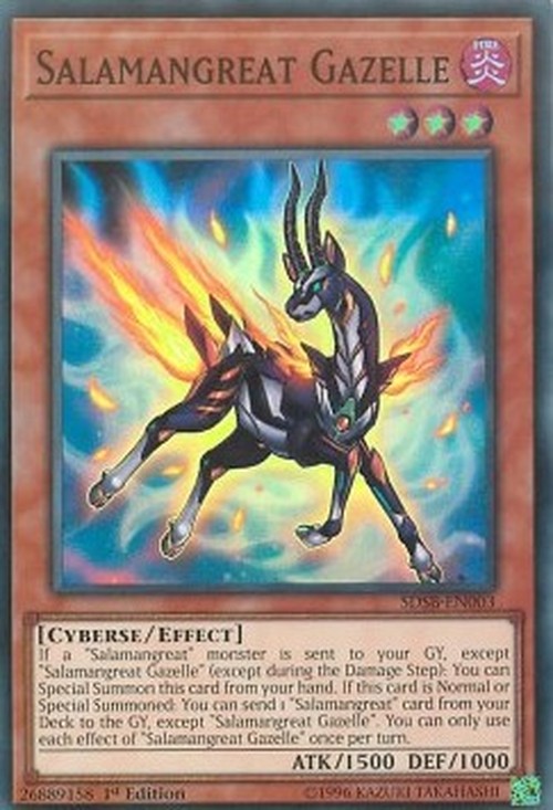 Yu-Gi-Oh! SDSB Salamangreat Gazelle