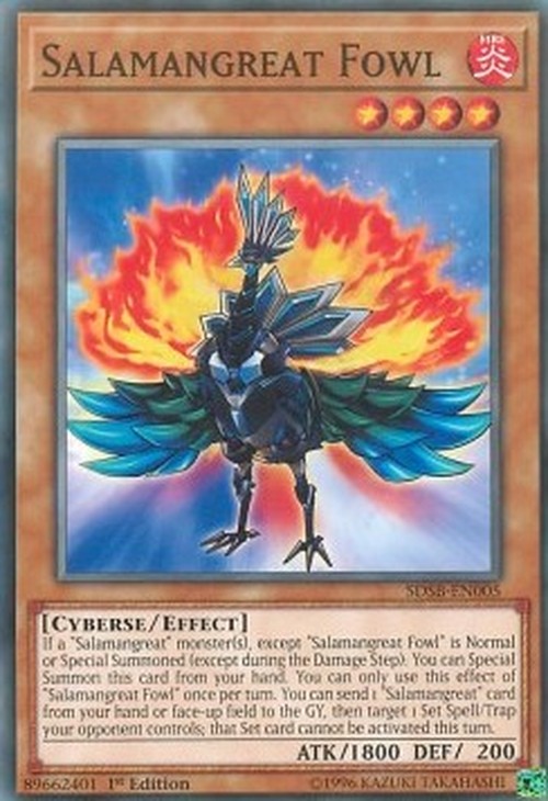 Yu-Gi-Oh! SDSB Salamangreat Fowl