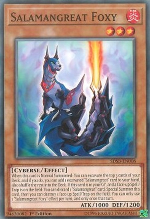 Yu-Gi-Oh! SDSB Salamangreat Foxy