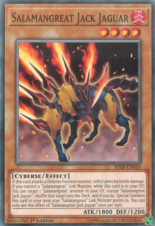 Yu-Gi-Oh! SDSB Salamangreat Jack Jaguar