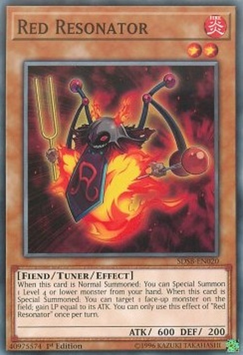 Yu-Gi-Oh! SDSB Red Resonator