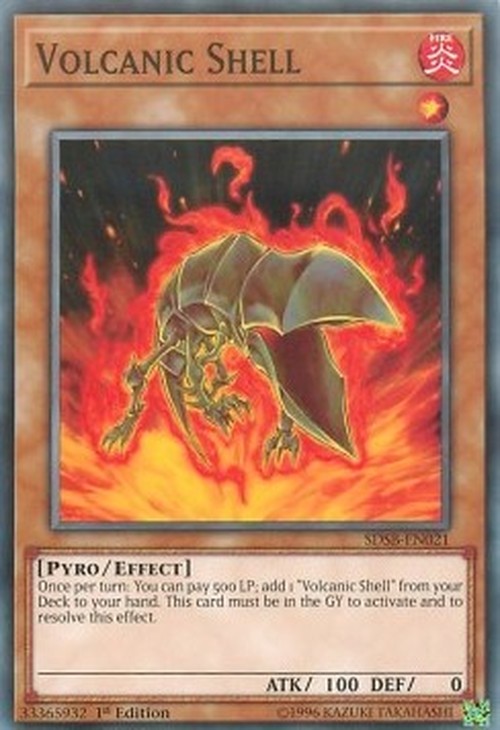 Yu-Gi-Oh! SDSB Volcanic Shell