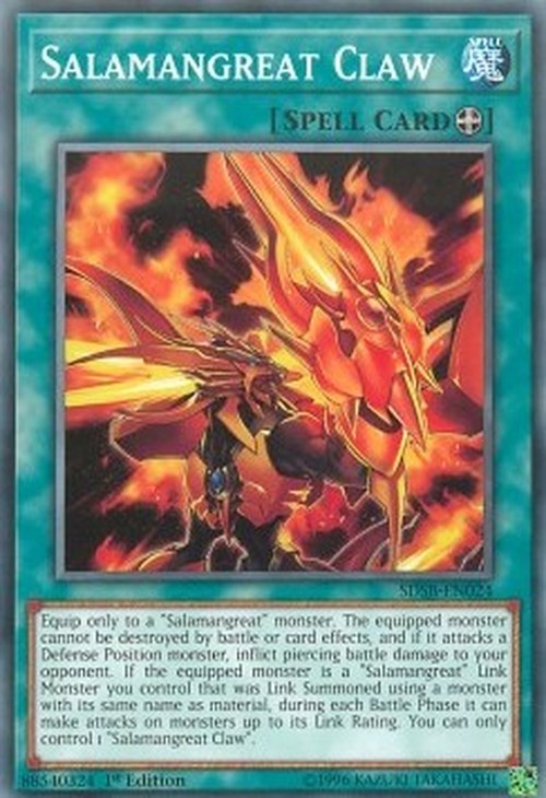 Yu-Gi-Oh! SDSB Salamangreat Claw
