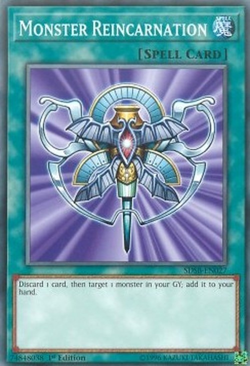 Yu-Gi-Oh! SDSB Monster Reincarnation