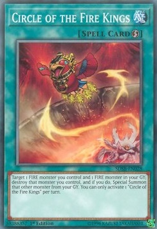 Yu-Gi-Oh! SDSB Circle of the Fire Kings