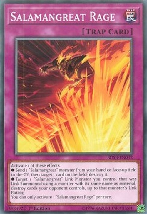 Yu-Gi-Oh! SDSB Salamangreat Rage