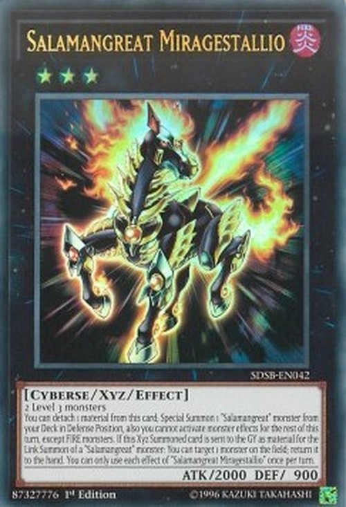 Yu-Gi-Oh! SDSB Salamangreat Miragestallio