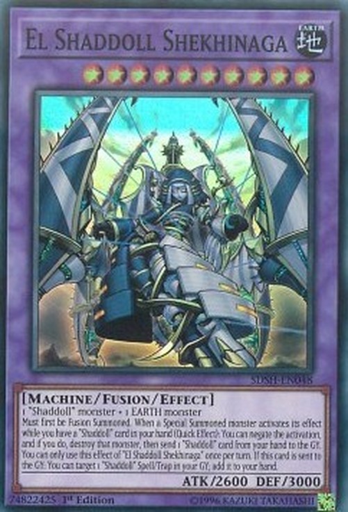 Yu-Gi-Oh! SDSH El Shaddoll Shekhinaga