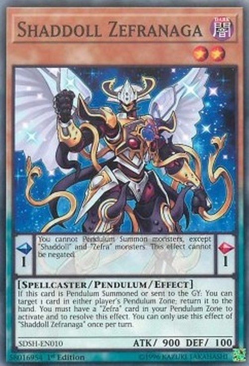 Yu-Gi-Oh! SDSH Shaddoll Zefranaga