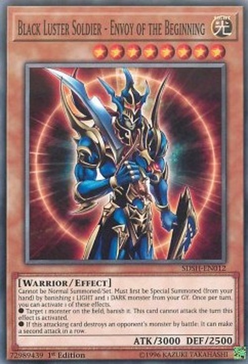 Yu-Gi-Oh! SDSH Black Luster Soldier - Envoy of the Beginning