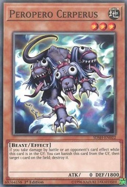 Yu-Gi-Oh! SDSH Peropero Cerperus