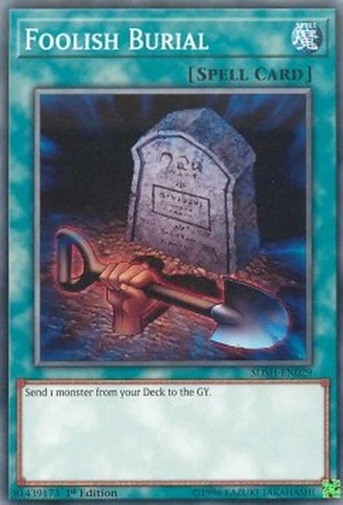 Yu-Gi-Oh! SDSH Foolish Burial