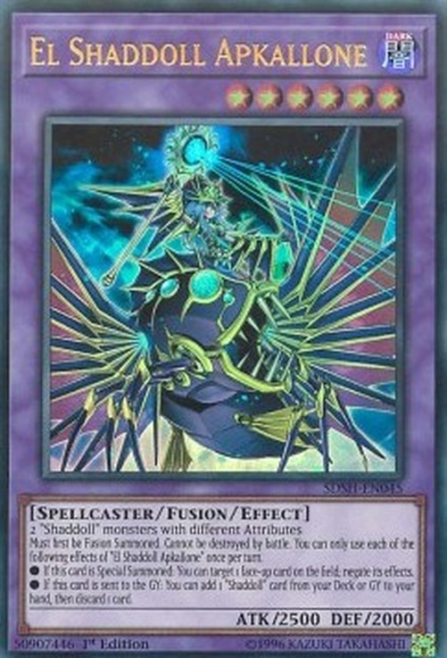 Yu-Gi-Oh! SDSH El Shaddoll Apkallone