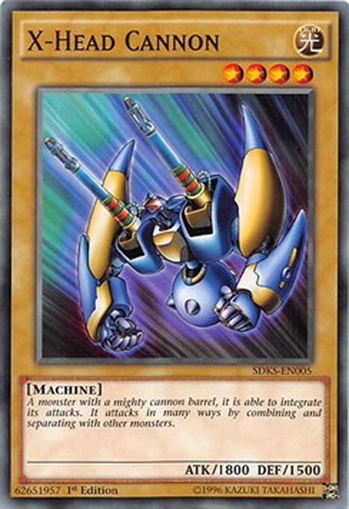 Yu-Gi-Oh! SDKS X-Head Cannon