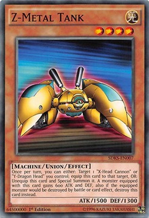 Yu-Gi-Oh! SDKS Z-Metal Tank