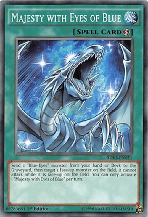 Yu-Gi-Oh! SDKS Majesty with Eyes of Blue