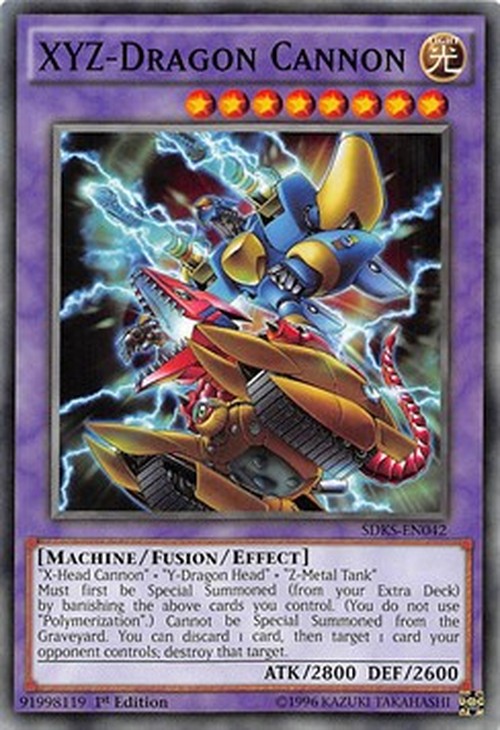Yu-Gi-Oh! SDKS XYZ-Dragon Cannon