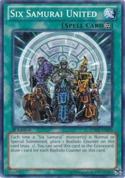 Yu-Gi-Oh! SDWA Six Samurai United