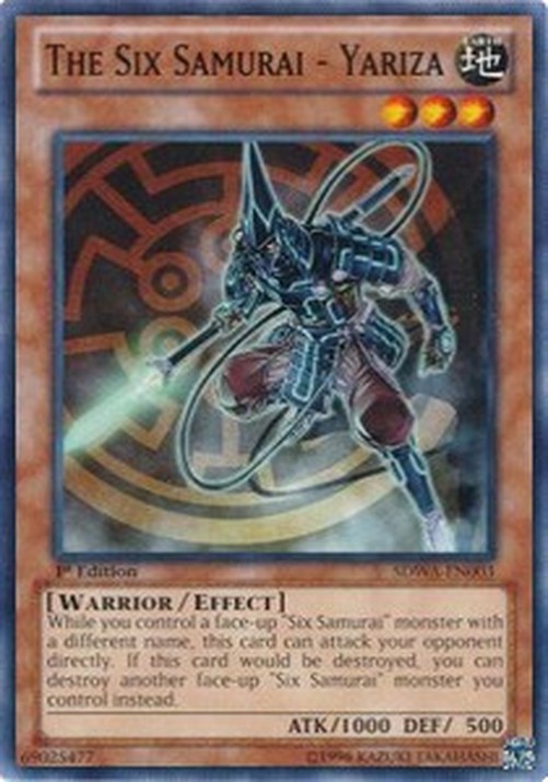 Yu-Gi-Oh! SDWA The Six Samurai - Yariza