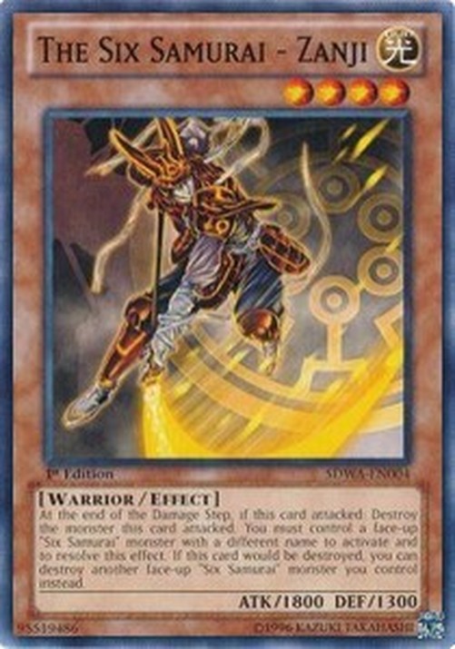 Yu-Gi-Oh! SDWA The Six Samurai - Zanji