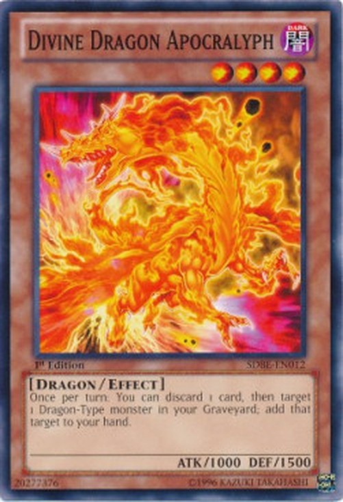 Yu-Gi-Oh! SDBE Divine Dragon Apocralyph