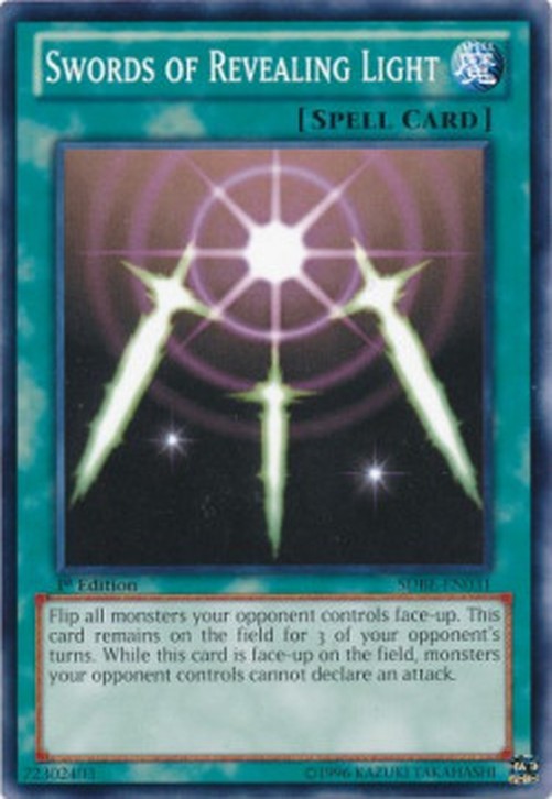 Yu-Gi-Oh! SDBE Swords of Revealing Light