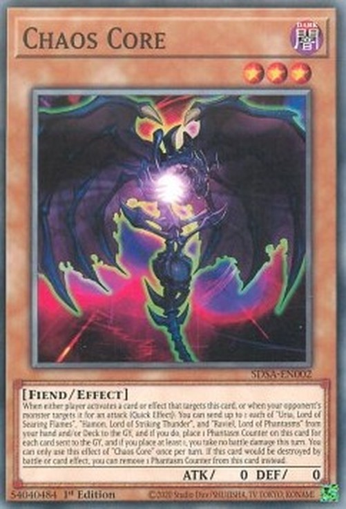 Yu-Gi-Oh! SDSA Chaos Core
