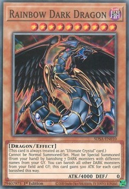 Yu-Gi-Oh! SDSA Rainbow Dark Dragon