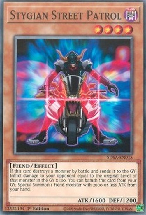 Yu-Gi-Oh! SDSA Stygian Street Patrol