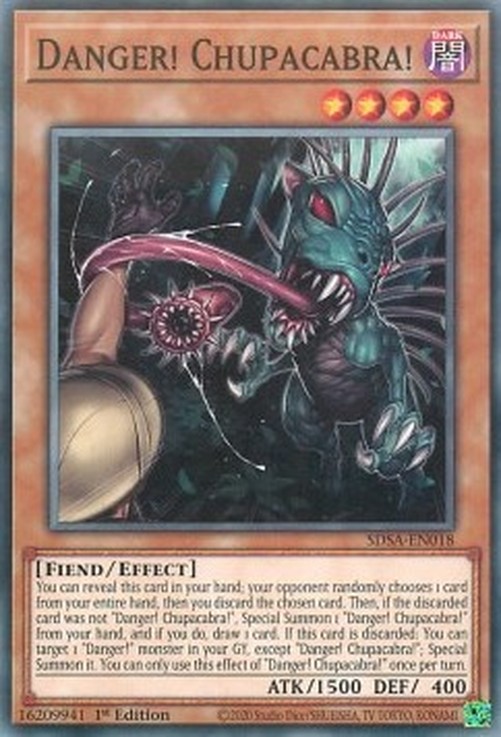 Yu-Gi-Oh! SDSA Danger! Chupacabra!