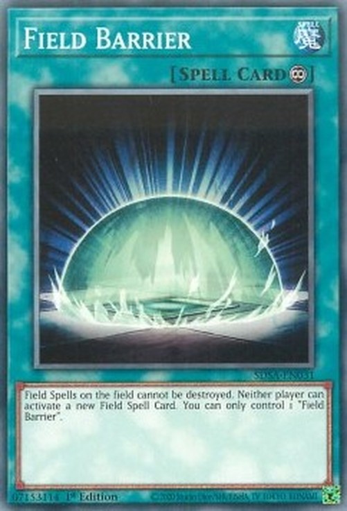 Yu-Gi-Oh! SDSA Field Barrier