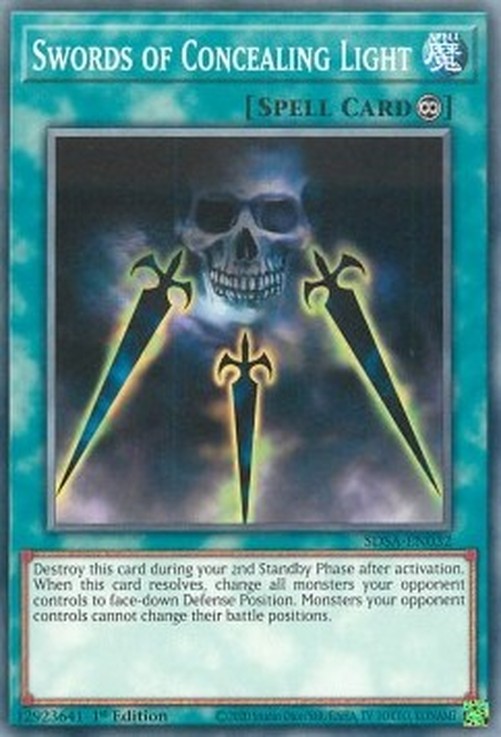 Yu-Gi-Oh! SDSA Swords of Concealing Light