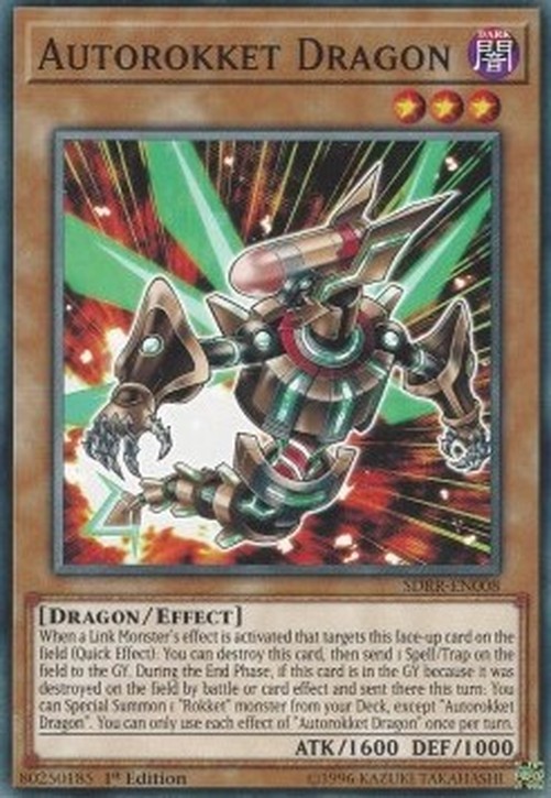 Yu-Gi-Oh! SDRR Autorokket Dragon