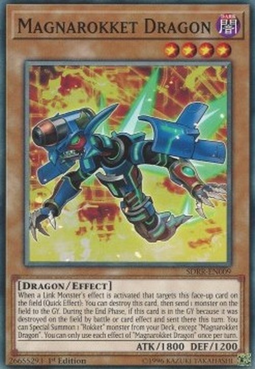 Yu-Gi-Oh! SDRR Magnarokket Dragon