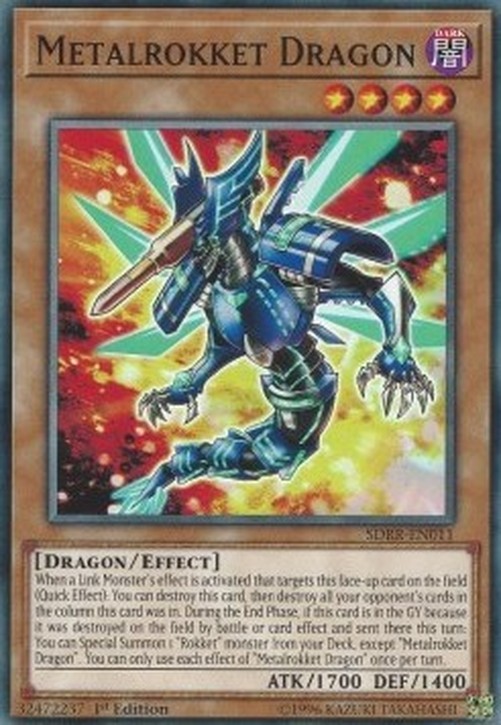 Yu-Gi-Oh! SDRR Metalrokket Dragon