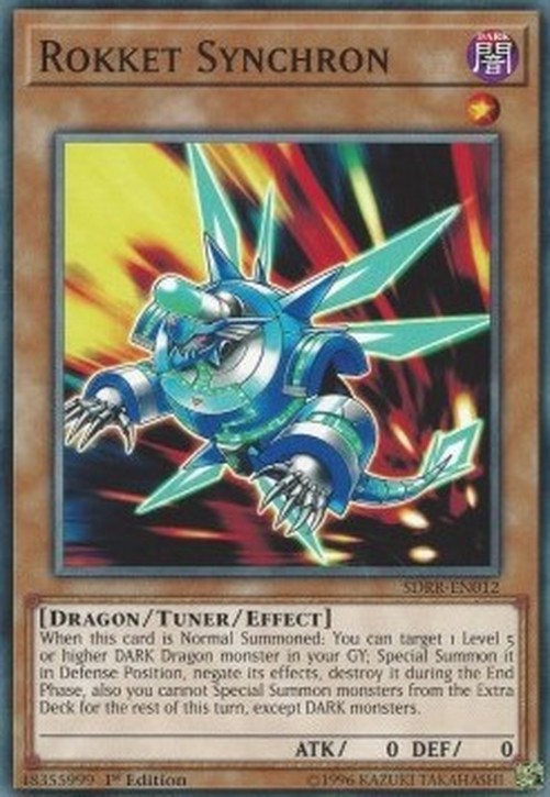 Yu-Gi-Oh! SDRR Rokket Synchron