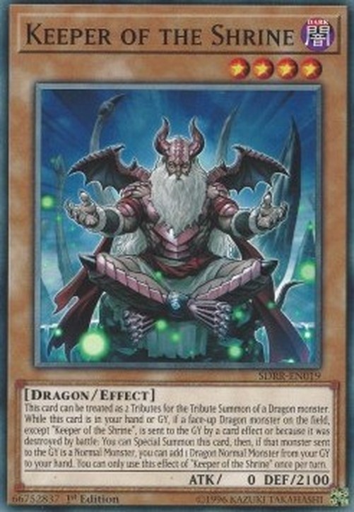 Yu-Gi-Oh! SDRR Keeper of the Shrine
