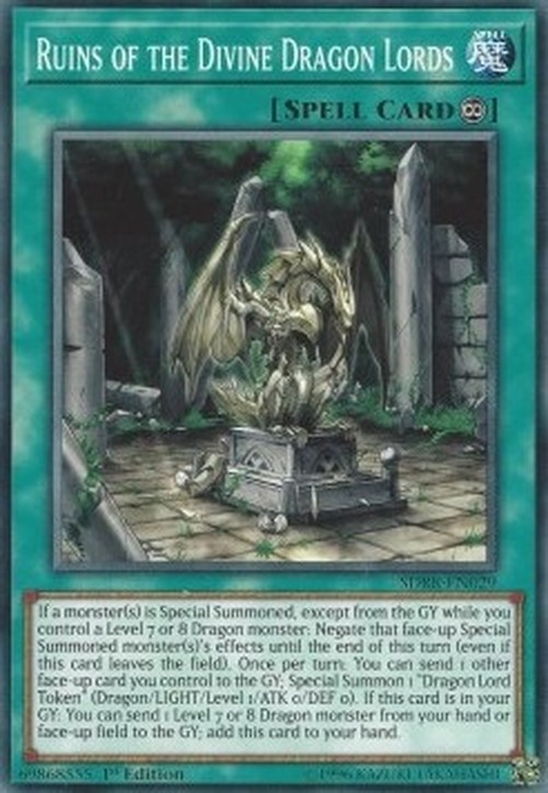 Yu-Gi-Oh! SDRR Ruins of the Divine Dragon Lords