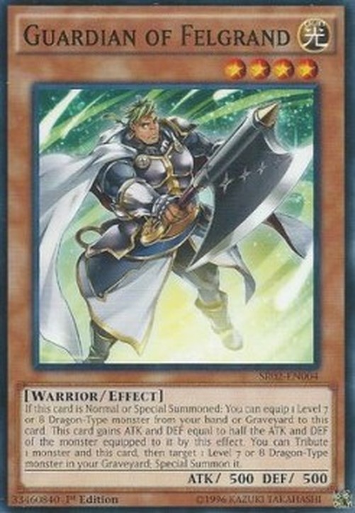 Yu-Gi-Oh! SR02 Guardian of Felgrand